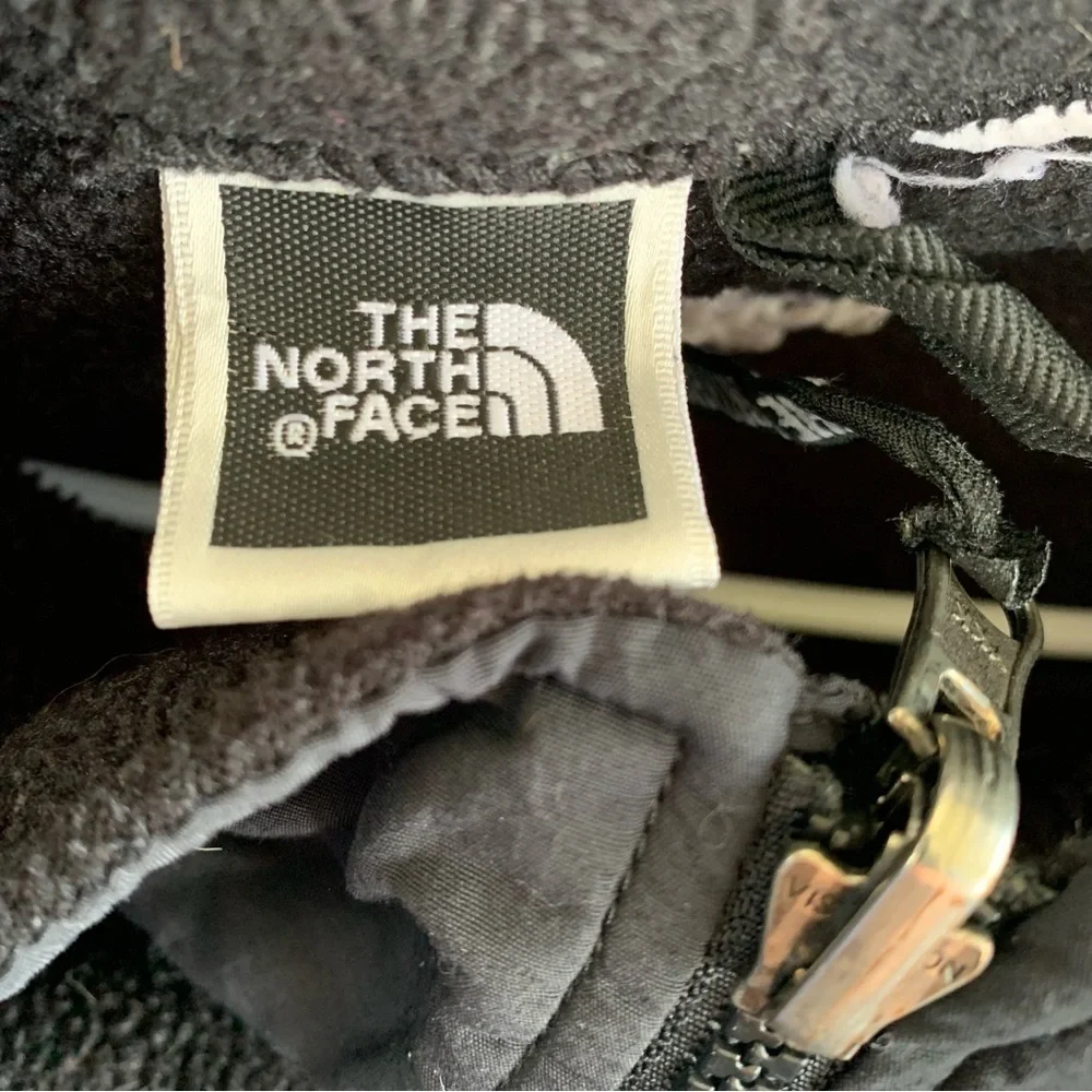 The North Face Jacket Men's XL Black Fleece Full Zip Outdoor Vintage